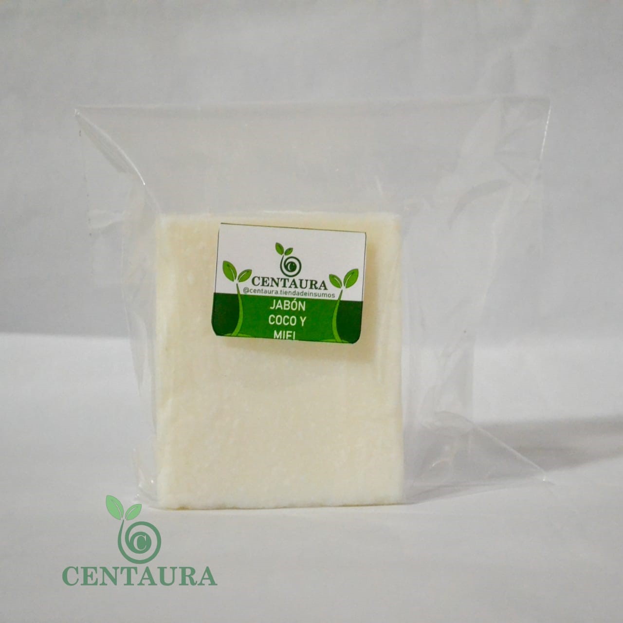 Barra de Jabón Aceite de Coco y Miel