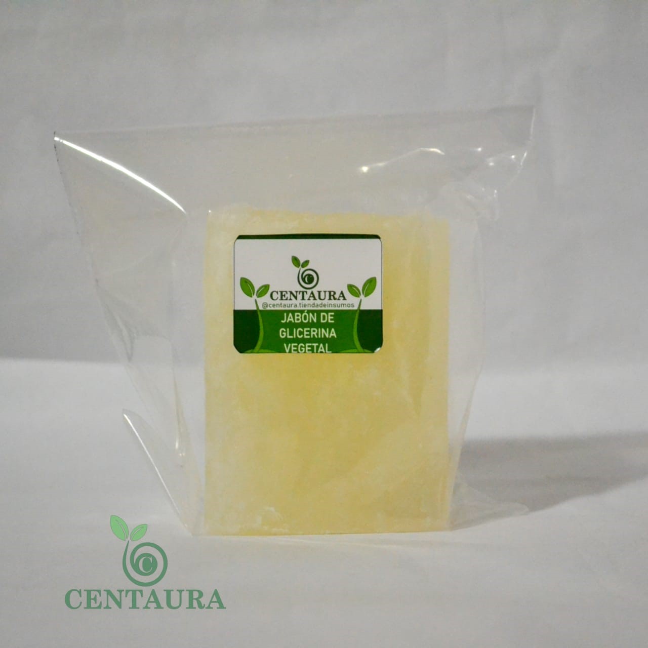 Barra de Jabón de Glicerina Cristal